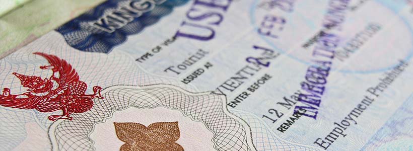 thai tourist visa financial evidence