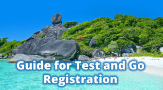 Guide for Test and Go Registration