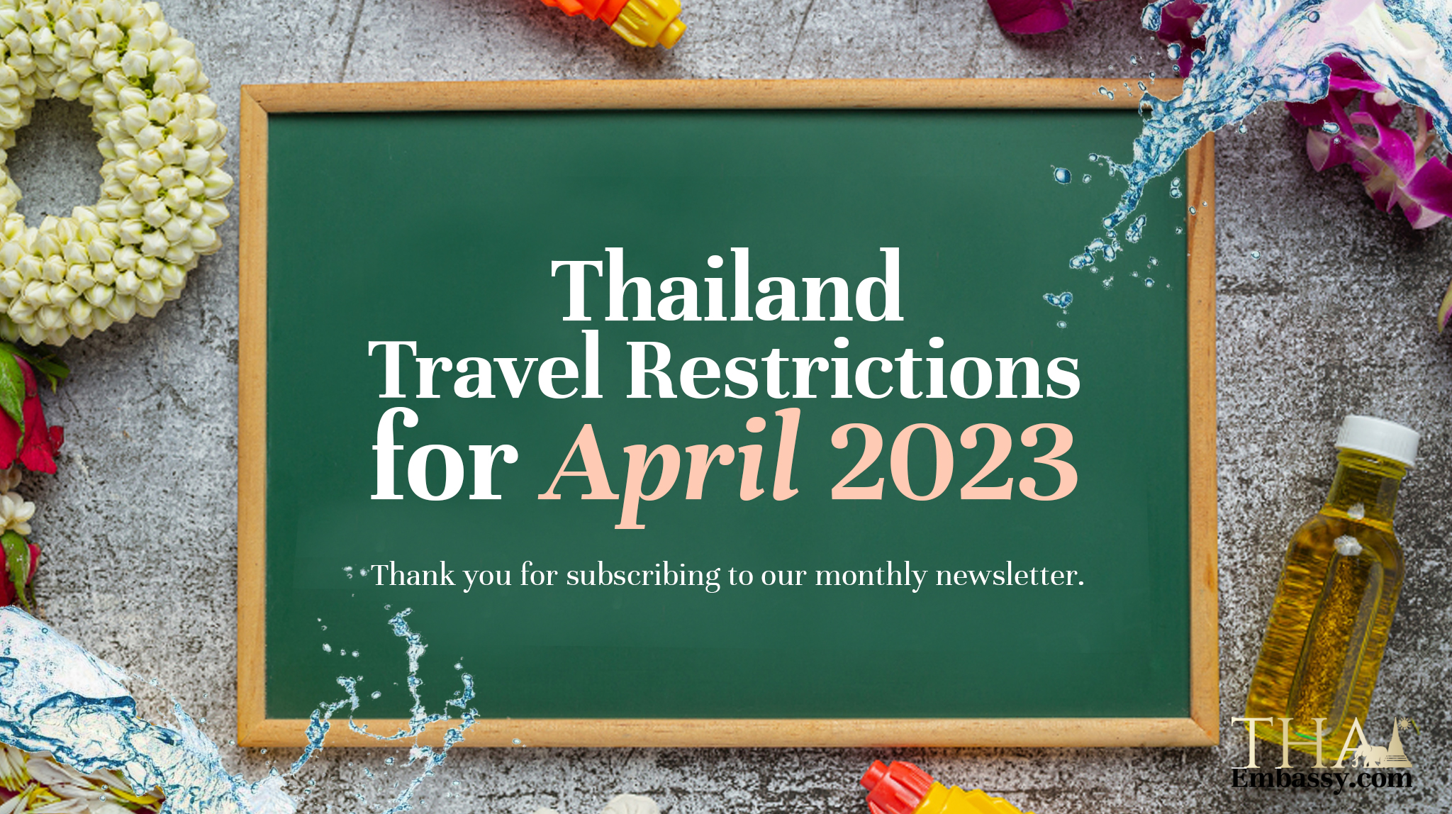 thai embassy travel restrictions