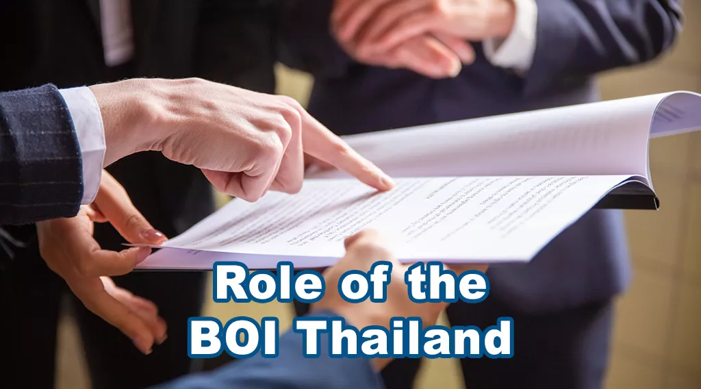The Role of the Thailand Board of Investment